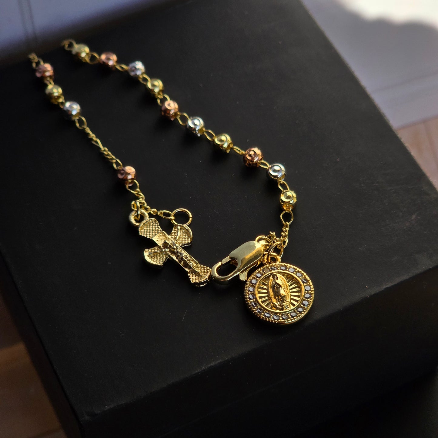 Pulsera decenario Virgen