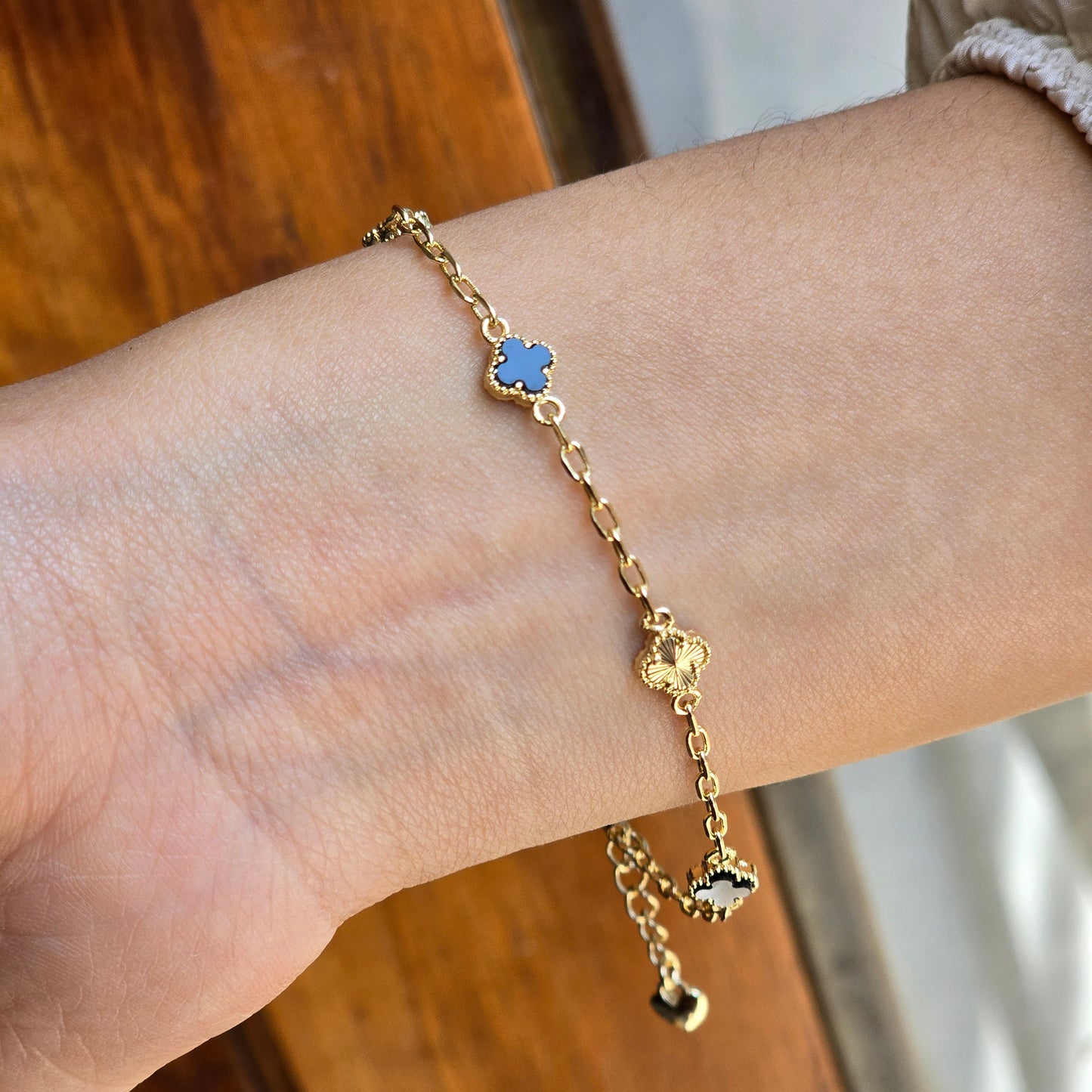 Pulsera Van Cleef black
