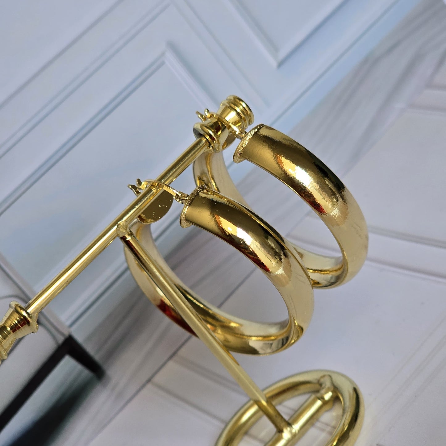 Arracadas pao oro florentino 🤍