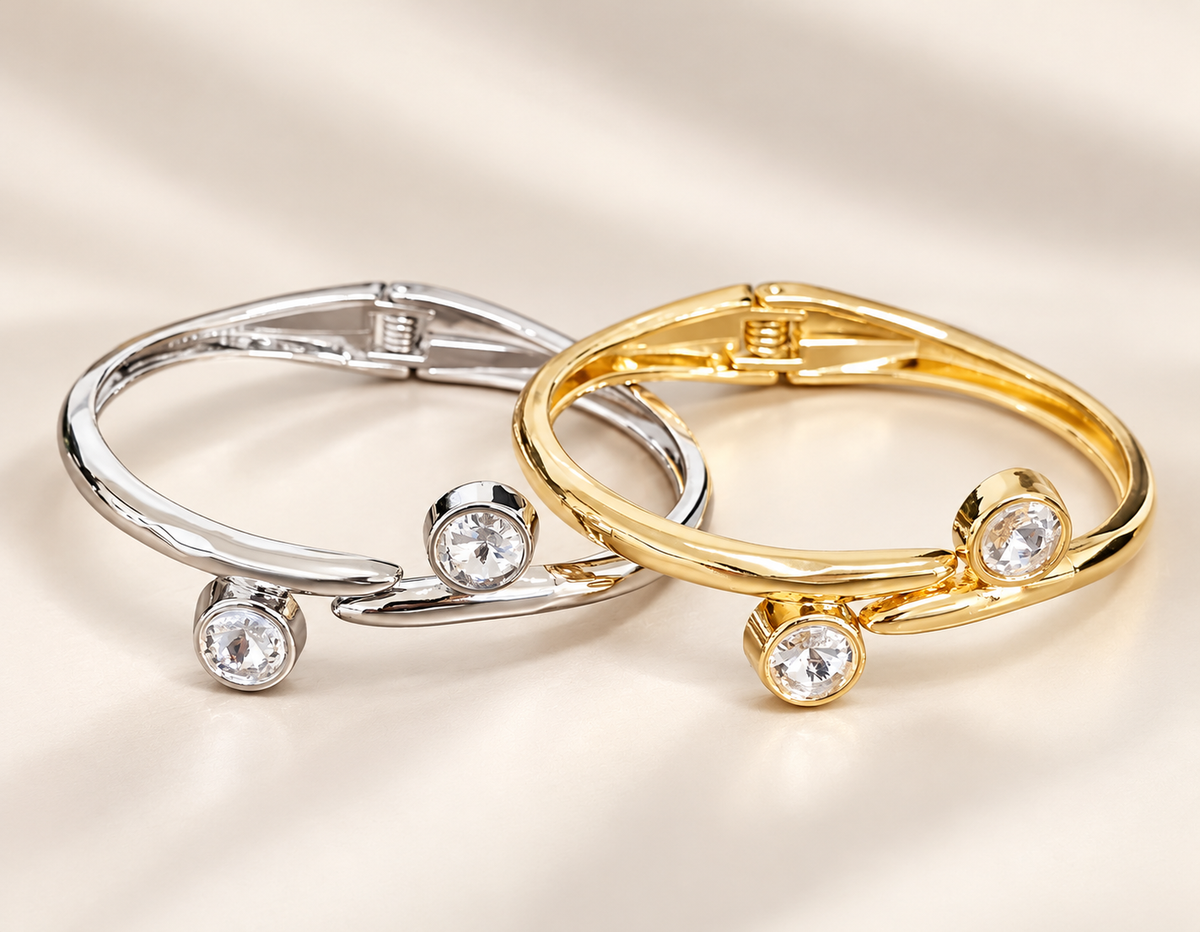 Brazalete Diamond Silver