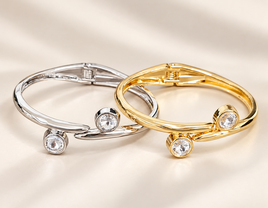 Brazalete Diamond Silver