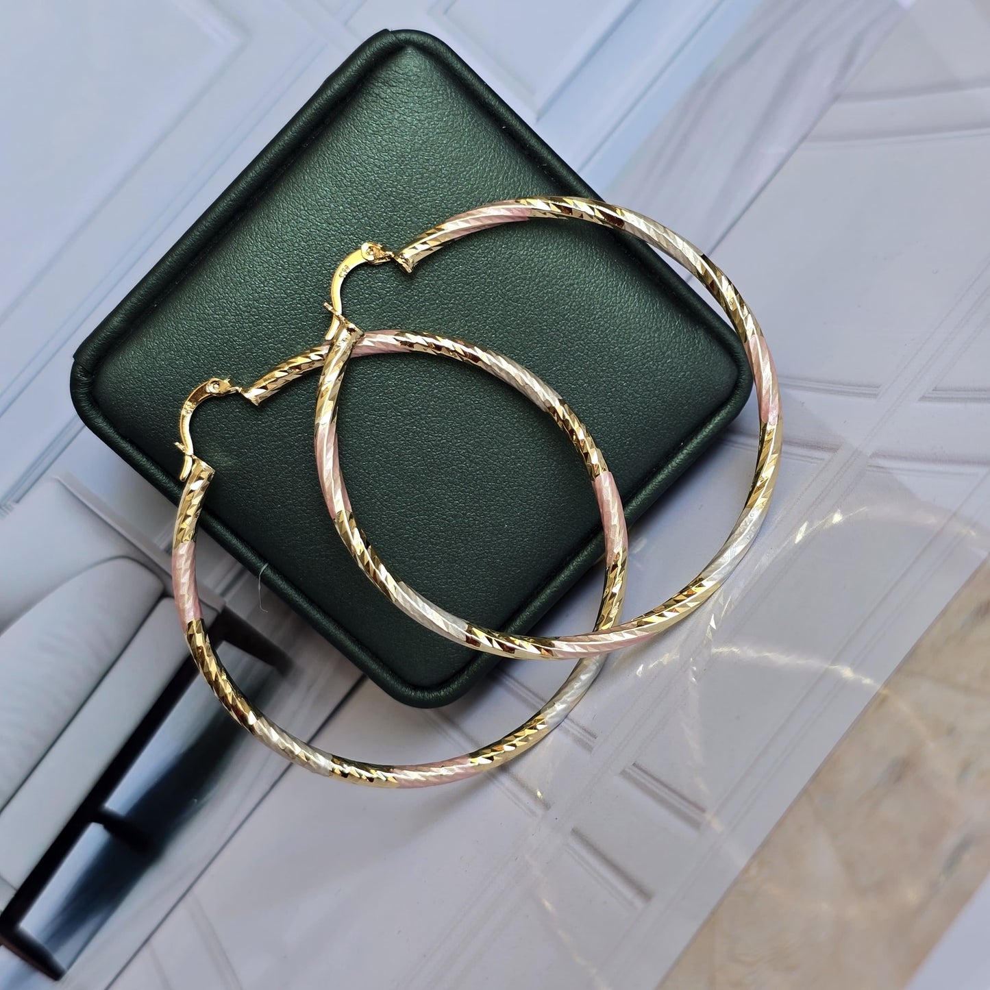 Arracadas de oro florentino 💎