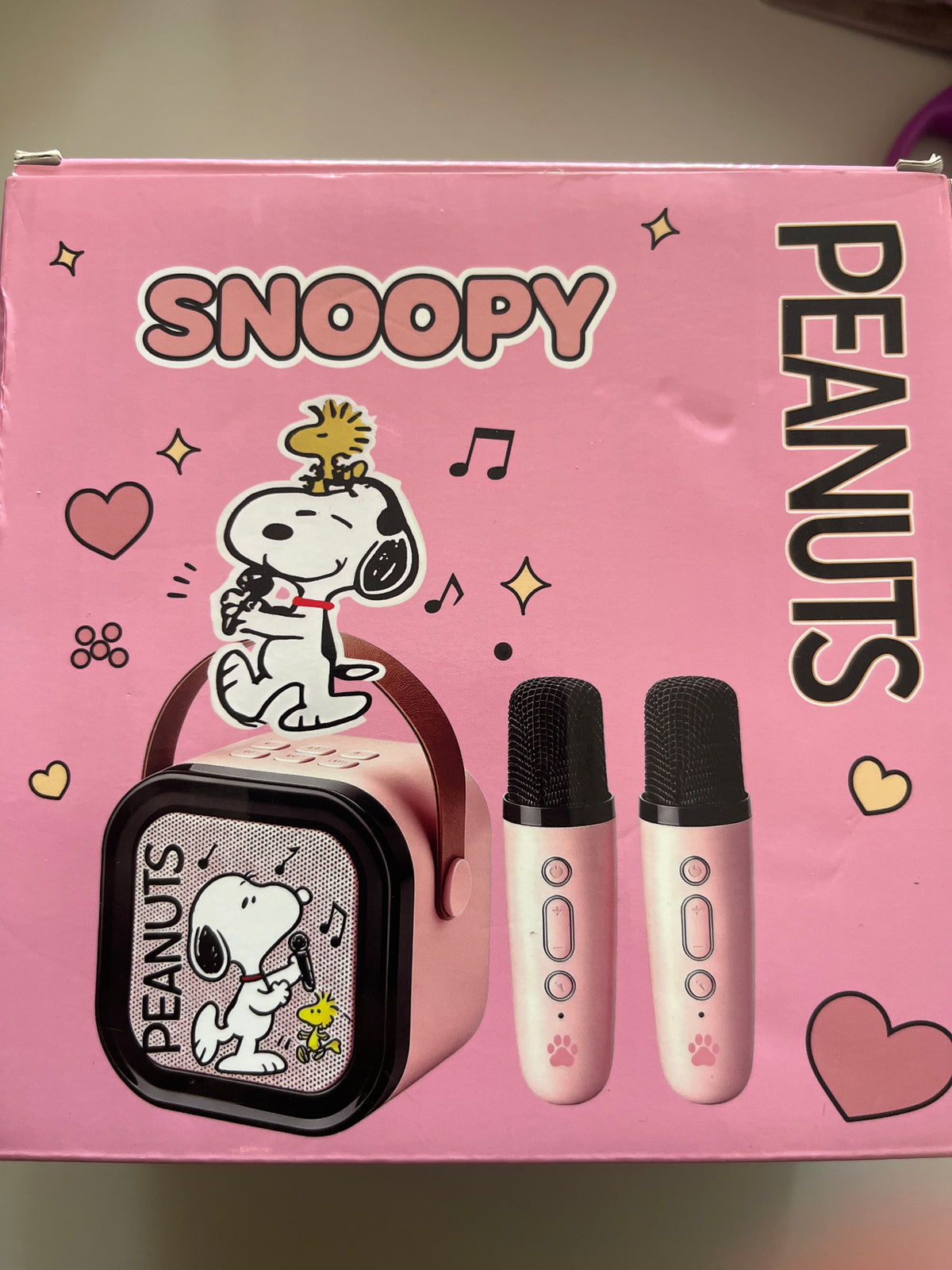Bocina karaoke snoopy