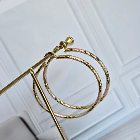 Arracadas de oro florentino 💎