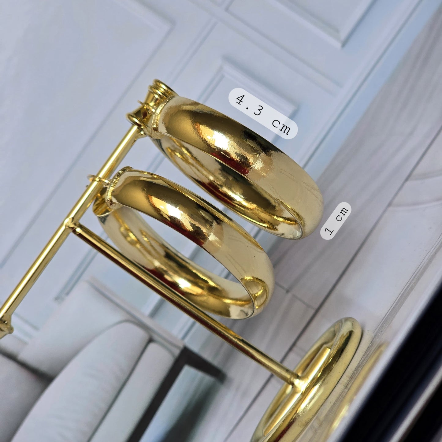 Arracadas pao oro florentino 🤍