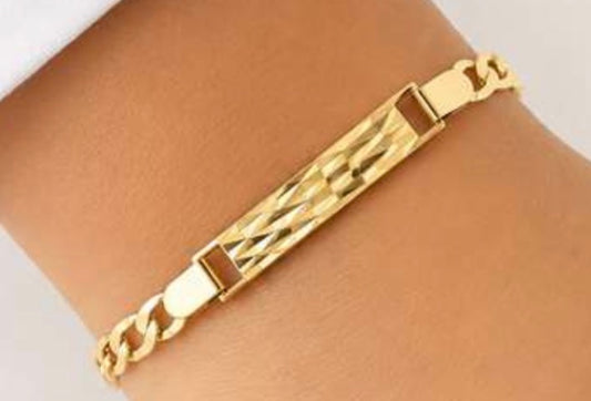 Esclava Cartier martillada