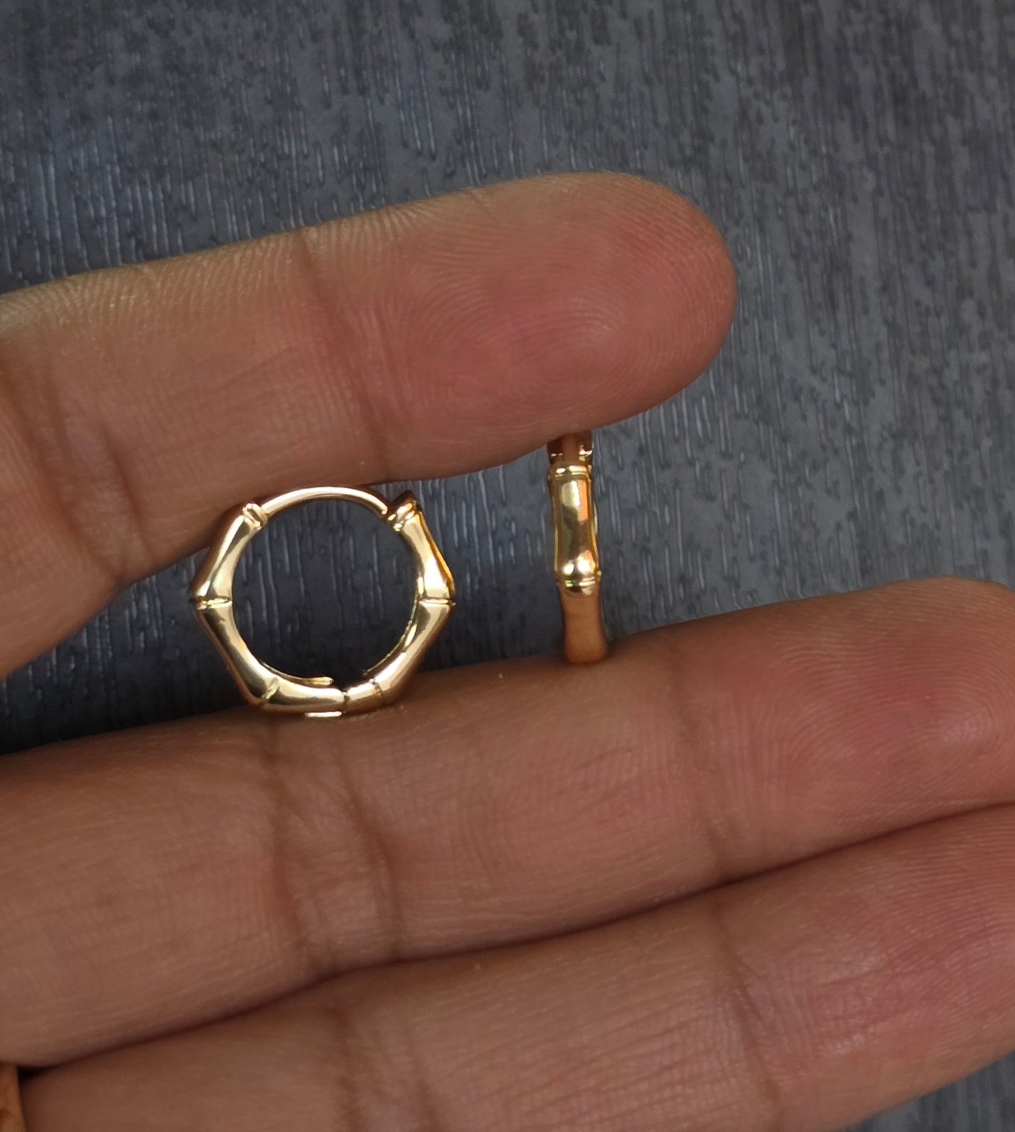 Huggies aros ondulados