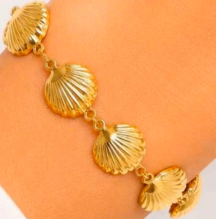 Pulsera conchas