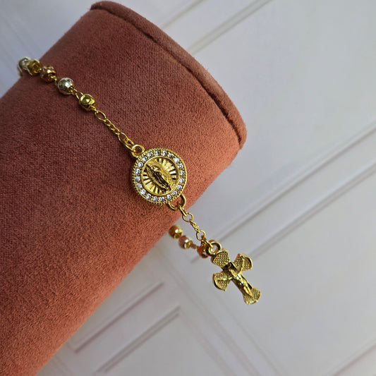 Pulsera decenario Virgen