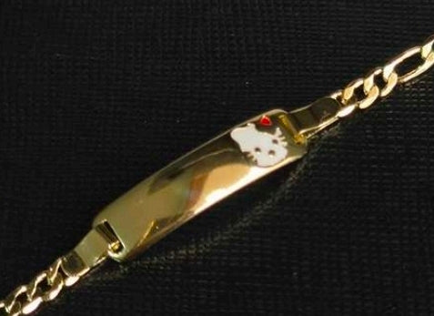 Esclava cartier hello kitty