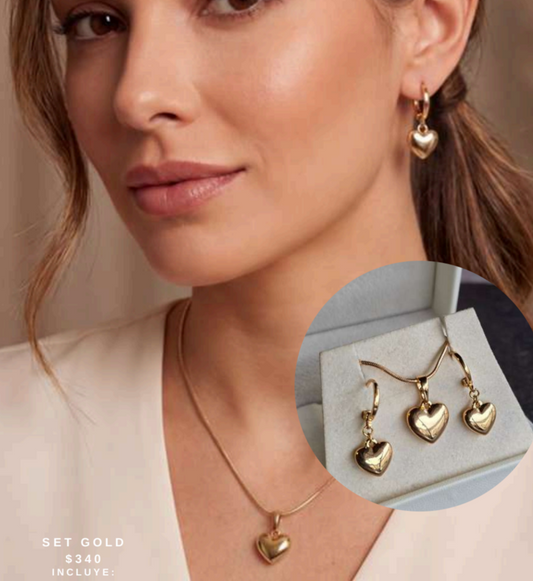 Set corazón ch