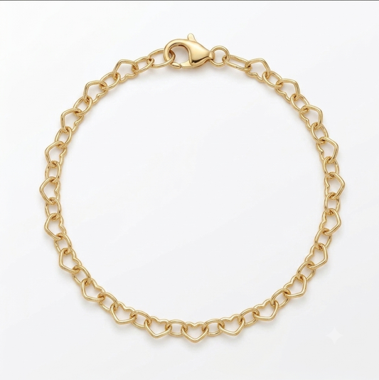 Pulsera corazones