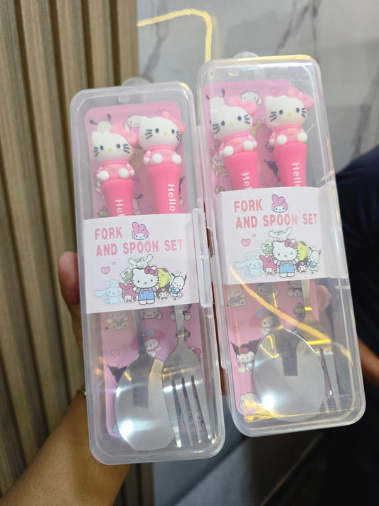 Set cubiertos kittyny Snoopy