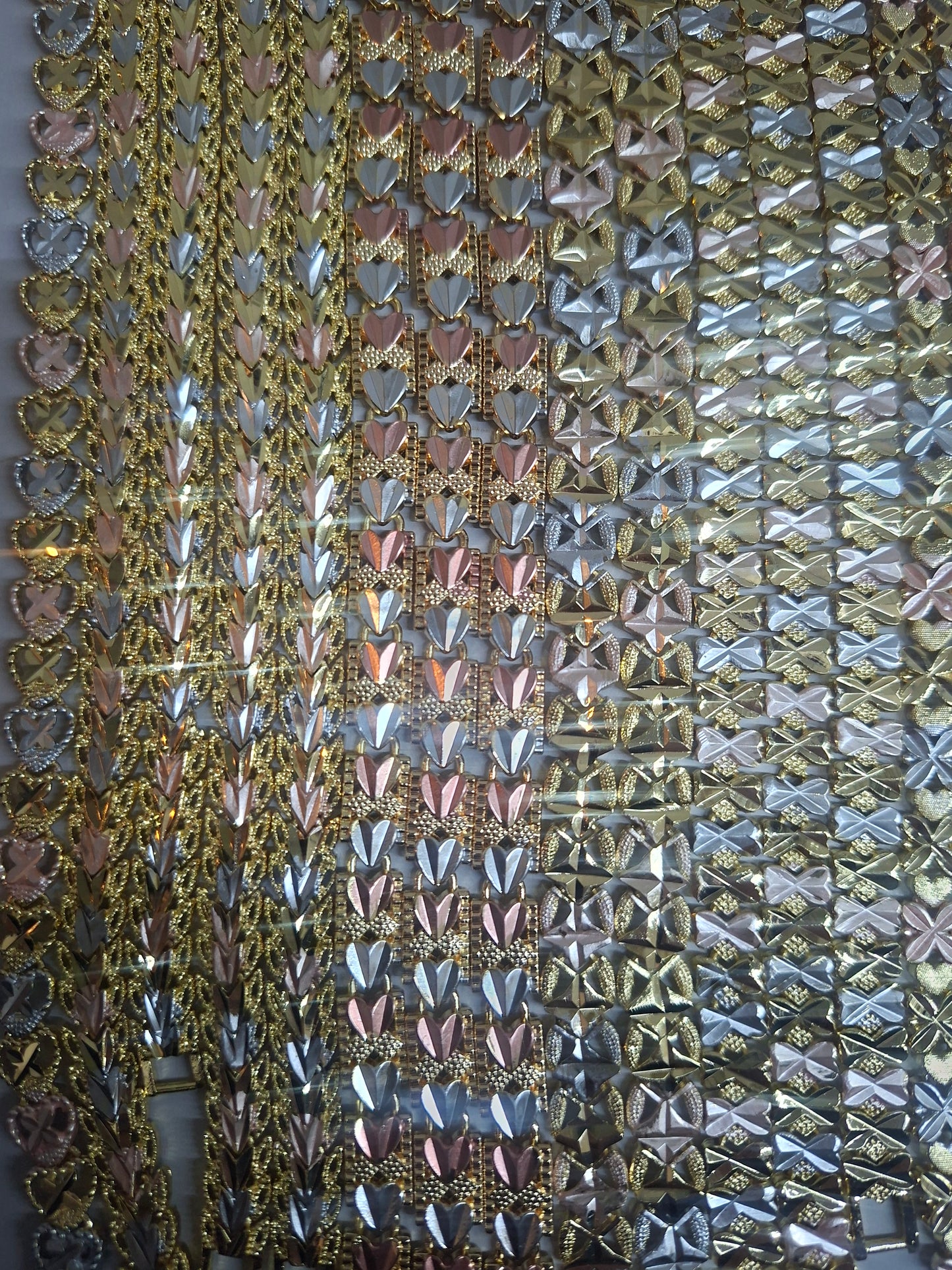 Pulseras oro florentino