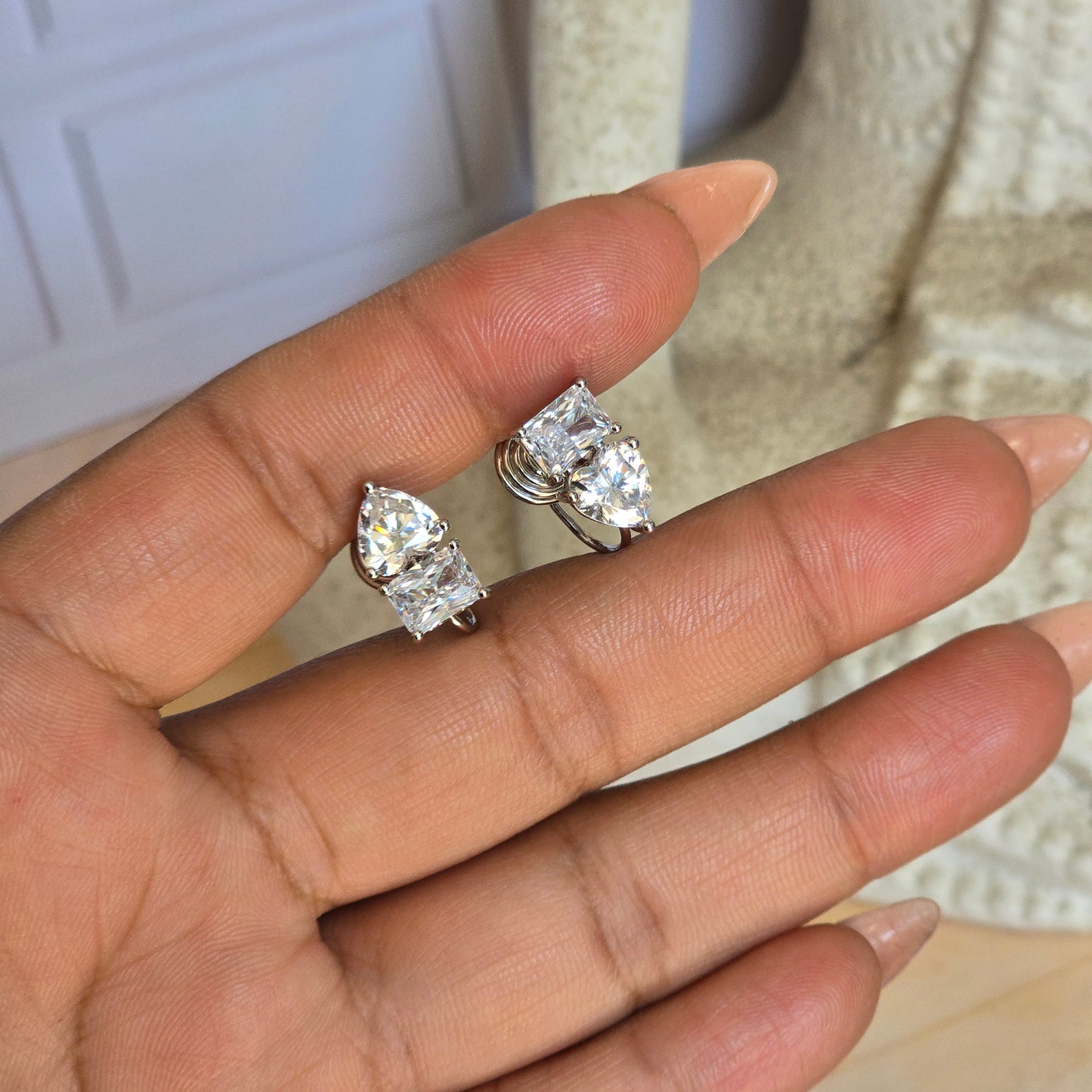 EAR CUFF ilumina platino