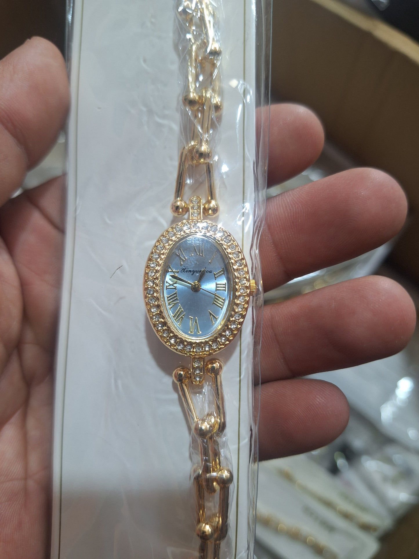 Reloj victoria azul
