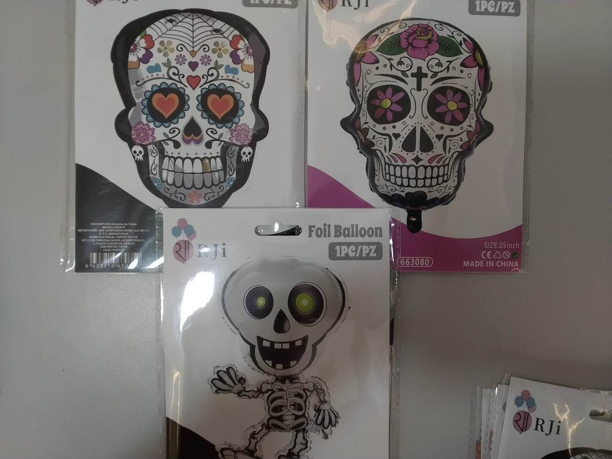 Globo de calavera/calaca
