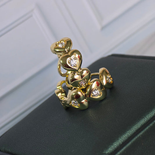 Arracadas Corazón Sof