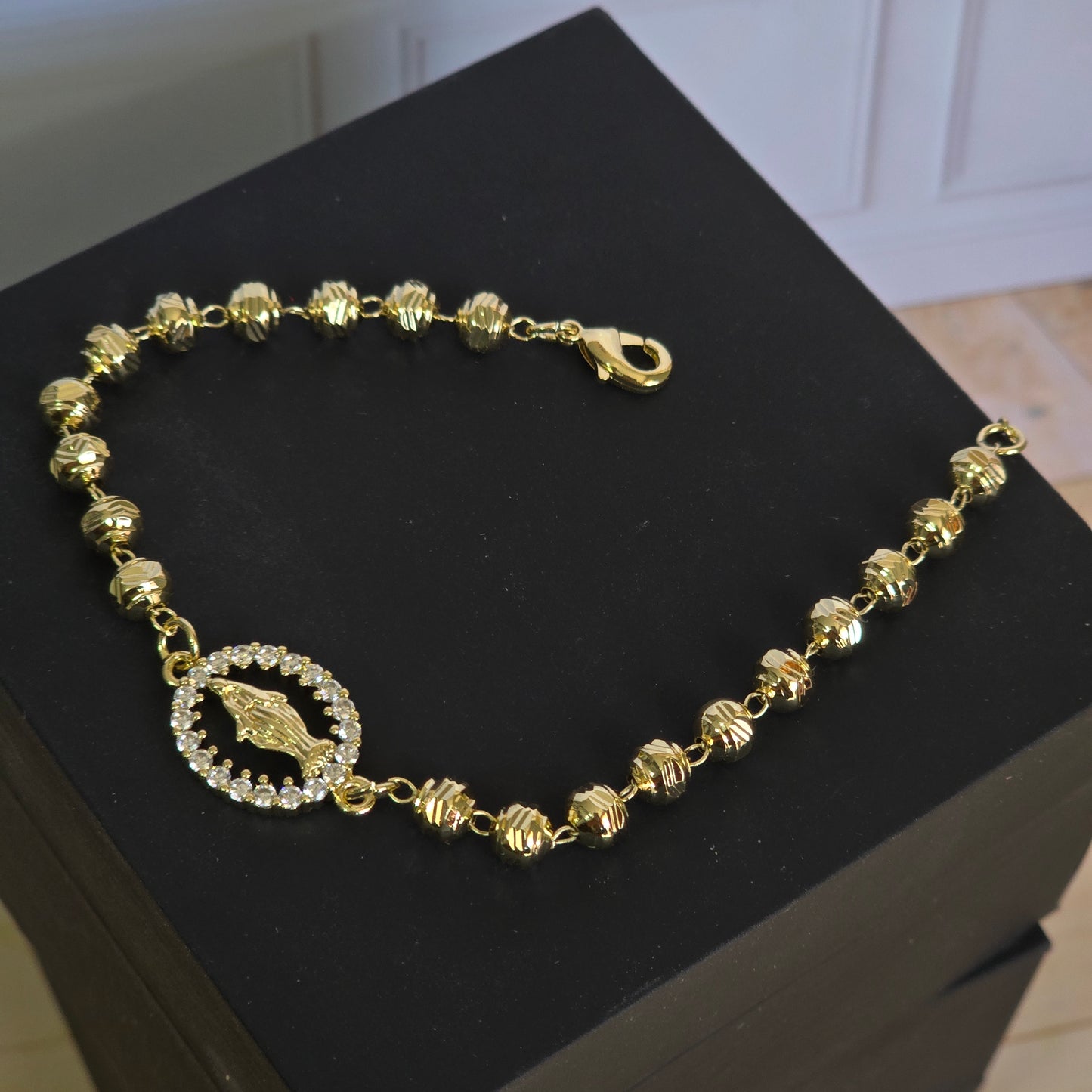 Pulsera decenario Virgen milagrosa
