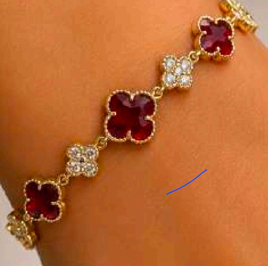 Pl van cleef roja